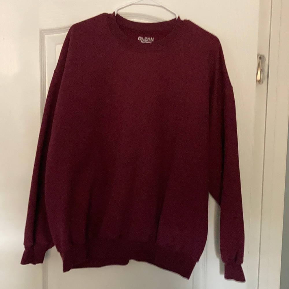 Gildan Burgundy Sweatshirt XL